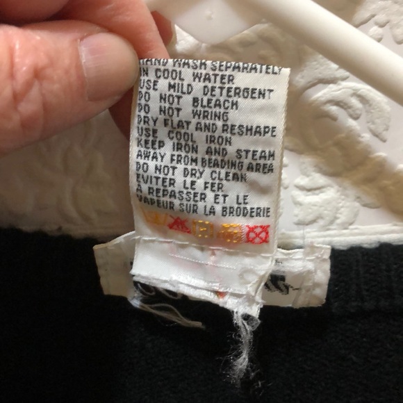 Vintage 80’s Darian Petites Sequined Sweater Dress Medium Petite - Picture 8 of 9